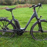 Ex Demo Raleigh Motus Tour Low Step Derailleur Alloy Electric Hybrid Bike, 700c, 54cm - Grey - Image 2