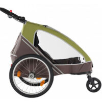 Outeredge Patrol Alloy Folding 20" Wheel Childs Duo Stroller Trailer - Image 7