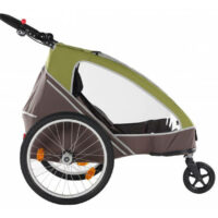 Outeredge Patrol Alloy Folding 20" Childs Single Stroller Trailer - Image 2