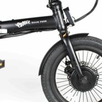 Emu Mini Electric Folding Bike 16" Wheel Black - Image 2