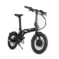 Emu Mini Electric Folding Bike 16" Wheel Black - Image 3