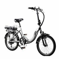 eLiFE Explorer Folding City Commuter Bike REFURBISHED - Silver - Image 2