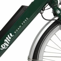 Emu Crossbar Hybrid City Electric Bike - British Racing Green New Spec - Image 4