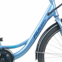 Falcon Serene Step Through Electric Bike, 10Ah, 6 Speed, 26" Wheel - Pearl Blue - Image 7