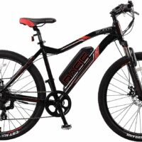 Ex Demo Basis Beacon Electric Mountain Bike 8.8Ah Battery, 27.5" Wheel - Black/Red - Image 2