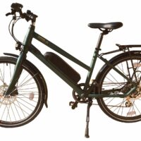 Batribike Nova-S Trapeze Hybrid Electric Bike, 26" Wheel, 8 Speed - Green - Image 4