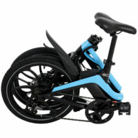 Falcon Flo Folding Electric Bike, 20" Wheel, 7.8Ah Integrated Battery - Black/Blue - Image 4