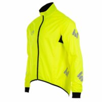 ETC Unisex Arid Weatherproof Reflective Cycling Rain Jacket - Yellow - Image 3