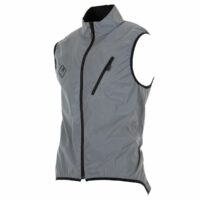 ETC Unisex Arid Weatherproof Reflective Cycling Gilet - Silver - Image 4