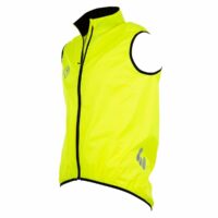 ETC Unisex Arid Showerproof Reflective Cycling Gilet - Yellow - Image 3