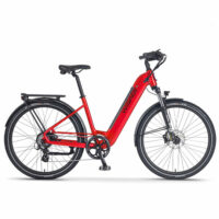 Buy a Wisper Wayfarer H7 Hub Drive Step Through Hybrid Electric Bike from E Bikes Direct