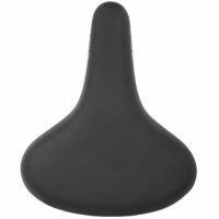 Velo Basic S City Comfort Bicycle Saddle - Black - Image 3