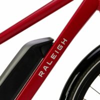 Ex Demo Raleigh 2020 Motus Open Derailleur Alloy Electric Hybrid Bike, 52cm Frame - Red 52cm - Image 4