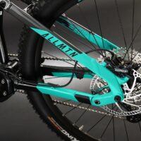 Haibike AllMtn 1 Full Sus Electric Mountain Bike - Anthracite/Teal - Image 6