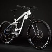 Haibike AllMtn 3 Full Sus Electric Mountain Bike 2021 - White - Image 2