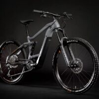 Haibike AllMtn 4 Full Sus Electric Mountain Bike 2021 - Matt Grey - Image 5