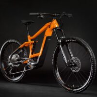 Haibike AllMtn 4 Full Sus Electric Mountain Bike 2021 - Lava - Image 2