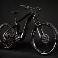 Haibike AllMtn 5 Full Sus Electric Mountain Bike 2021 - Gloss Black - Image 2