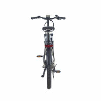 Wisper Wayfarer M9 Mid Drive Crossbar Hybrid Electric Bike, 27.5" Wheel - Iridium Silver - Image 3