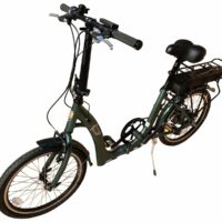 Batribike Trip 20" Ultra Low-Step Folding Electric Bike - Green - Image 4