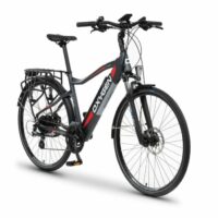 Ex Demo Oxygen S-CROSS CB MK2 Hybrid Electric Bike, 16Ah - Grey - Image 2