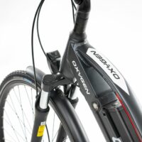 Oxygen S-Cross ST MKII Ladies Step Through Electric Hybrid Bike - 24 Speed, Black - Image 8