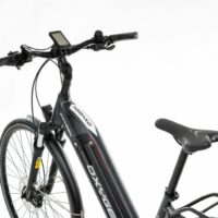 Oxygen S-Cross ST MKII Ladies Step Through Electric Hybrid Bike - 24 Speed, Black - Image 9