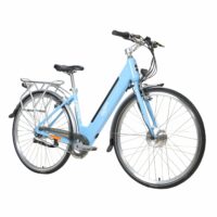 Emu Classic MK3 Step Through Electric Bike, 700c Wheel - Light Blue - Image 2