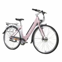 Emu Classic MK3 Step Through Electric Bike, 700c Wheel - Fuchsia - Image 2