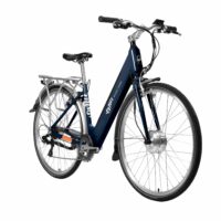 Emu Roam Step Through Hybrid Electric Bike 2023 - Navy - Image 2