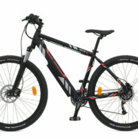 Batribike Delta Hardtail Electric Mountain Bike, 27.5" Wheel - Black - Image 2