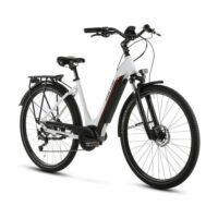 Forme Morley Pro ELS Ladies Step Through Hybrid Electric Bike, Bosch 400Wh - Gloss White - Image 2