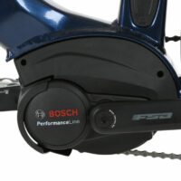 Forme Peak Trail 1E Crossbar Hybrid Trekking Bike, BOSCH Powered - Midnight Blue - Image 3