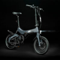 MiRider One Folding City Electric Bike, 16" Wheel, 7Ah Battery - Grey - Image 2