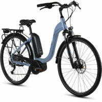 Forme Morley 1 ELS Step Through Hybrid Electric Bike, 700c Wheel, Bosch 400Wh - Blue - Image 2