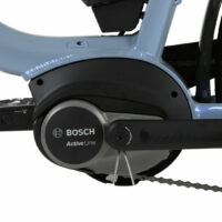 Forme Morley 1 ELS Step Through Hybrid Electric Bike, 700c Wheel, Bosch 400Wh - Blue - Image 3