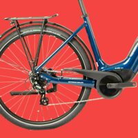 Raleigh Motus Tour PLUS Step Through Hybrid Bike, 700c Wheel, BOSCH Active + - Deep Sea Blue - Image 3