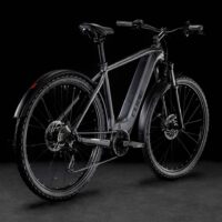 Cube Nuride Hybrid Performance 500 AllRoad Electric Bike 2022, Crossbar, 28" Wheel - Graphite/Black - Image 3