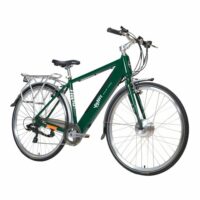 Emu Roam Crossbar Hybrid Electric Bike 2023 - Racing Green - Image 2