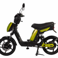 Eskuta SX-250 Moped Style EAPC Electric Bike (Series 4) - Matte Acid Yellow - Image 3