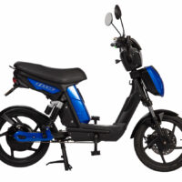 Eskuta SX-250 Moped Style EAPC Electric Bike (Series 4) - Gloss Blue - Image 3