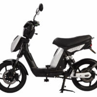 Eskuta SX-250 Moped Style EAPC Electric Bike (Series 4) - Gloss White - Image 3