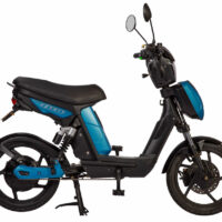 Eskuta SX-250 Moped Style EAPC Electric Bike (Series 4) - Matte Blue - Image 2