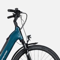 Lapierre e-Urban 4.4 Step Through Hybrid Electric Bike, Bosch 400Wh - Metallic Sea Green - Image 2