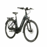 Raleigh Motus Grand Tour HUB Low Step Electric Bike 2022, BOSCH Active Plus - Black - Image 2