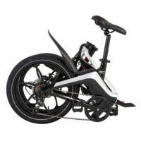 Li-Fe Flo Folding Electric Bike, 20" Wheel, 7.8Ah Integrated Battery - Gloss Black/Silver - Image 3