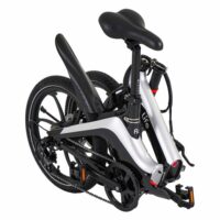 Li-Fe Flo Folding Electric Bike, 20" Wheel, 7.8Ah Integrated Battery - Gloss Black/Silver - Image 4