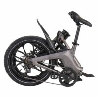 Li-Fe Flo Folding Electric Bike, 20" Wheel, 7.8Ah Integrated Battery - Satin Graphite - Image 3