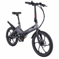 Li-Fe Flo Folding Electric Bike, 20" Wheel, 7.8Ah Integrated Battery - Satin Graphite - Image 2