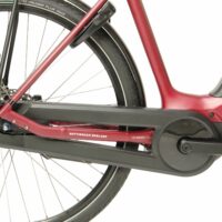 Raleigh Motus Tour Crossbar HUB Electric Bike 2022, BOSCH Active - Red - Image 8